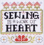 Click for more details of Sewn with Love (cross stitch) by Stoney Creek