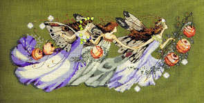 Click for more details of Shakespeare's Fairies (cross stitch) by Mirabilia Designs