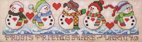Click/tap for more details of Share the Warmth (cross stitch) by Stoney Creek