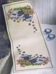 Click for more details of Sheep in Love Table Runner (cross stitch) by Permin of Copenhagen
