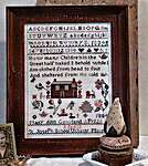 Click/tap for more details of Sheltered From The Cold (cross stitch) by Hands to Work