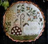 Click/tap for more details of Shepherds Pie (cross stitch) by Plum Street Samplers