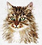 Click for more details of Siberian Cat (cross stitch) by Alisa