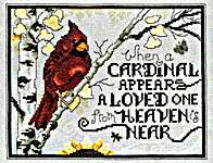 Click/tap for more details of Sign from Heaven (cross stitch) by Stoney Creek