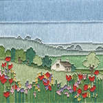 Click for more details of Silken Longstitch : Meadow (long-stitch) by Rose Swalwell
