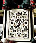 Click/tap for more details of Simple Samplers : Merry Christmas (cross stitch) by Anabella's