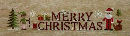 Click for more details of Simply Merry Christmas (cross stitch) by Jardin Prive