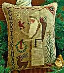 Click/tap for more details of Simply Santa - Cinnamon Stick Santa 29 (cross stitch) by Homespun Elegance