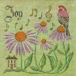 Click for more details of Sing for Joy (cross stitch) by Cottage Garden Samplings