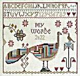Click/tap for more details of Sir Dandy (cross stitch) by Hands to Work
