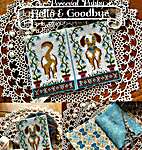 Click/tap for more details of Sir Perceval Puppy Hello and Goodbye (cross stitch) by Summer House Stitche Workes