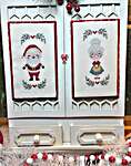 Click/tap for more details of Skinny Minis December (cross stitch) by Anabella's