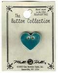 Click for more details of Small Country Heart Button (beads and treasures) by Mill Hill
