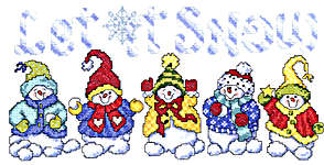 Click for more details of Snow Babies (cross stitch) by Imaginating
