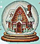 Click for more details of Snow Ball Gingerbread House (cross stitch) by Les Petites Croix de Lucie