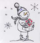 Click for more details of Snow Boy (stamps) by Deep Red