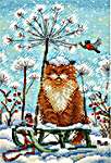 Click/tap for more details of Snow Cap (cross stitch) by MP Studios