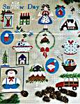 Click/tap for more details of Snow Day (cross stitch) by Lilli Violette