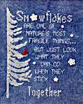 Snowflakes Stick Together