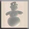 Click/tap for more details of Snowman (beads and treasures) by Mill Hill