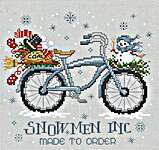 Click for more details of Snowmen Inc. (cross stitch) by Sue Hillis Designs