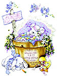 Click/tap for more details of Snug as a Bug (cross stitch) by Stoney Creek