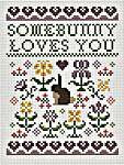 Click for more details of Somebunny Loves You (cross stitch) by Happiness is Heart Made