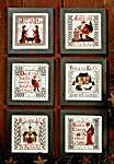 Click for more details of Songs of the Season (cross stitch) by The Prairie Schooler