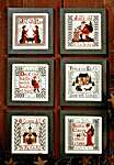 Click/tap for more details of Songs of the Season (cross stitch) by The Prairie Schooler