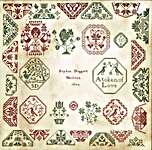 Click for more details of Sophia Doggett 1804 (cross stitch) by Hands Across the Sea Samplers