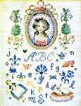 Click/tap for more details of Sophie's Afternoon (cross stitch) by Brooke's Books