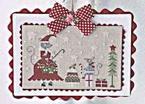 Click for more details of Souris Noel (cross stitch) by Tralala