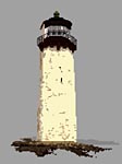 Click for more details of Southerness Lighthouse (cross stitch) by Anne Peden