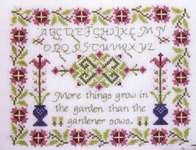 Click/tap for more details of Spanish Proverb (cross stitch) by Rosewood Manor