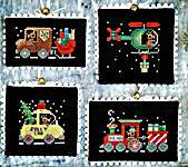 Click/tap for more details of Special Delivery (cross stitch) by Frony Ritter Designs