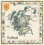 Click for more details of Special Interest Map of Scotland CHART (cross stitch) by Sue Ryder