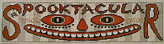 Click/tap for more details of Spooktacular (cross stitch) by Hinzeit