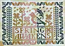 Click for more details of Spring Awakens (cross stitch) by Summer House Stitche Workes