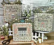 Click/tap for more details of Spring Blooms (cross stitch) by Erin Elizabeth Designs