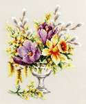Click for more details of Spring Bouquet (cross stitch) by Magic Needle