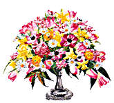 Click for more details of Spring Bouquet (cross stitch) by Thea Gouverneur