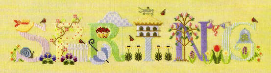 Click for more details of Spring (cross stitch) by The Cross-Eyed Cricket