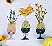 Click/tap for more details of Spring Dance (cross stitch) by Madame Chantilly