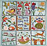 Click for more details of Spring Forest Sampler (cross stitch) by The Blue Flower