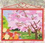 Click/tap for more details of Spring (long-stitch) by Permin of Copenhagen