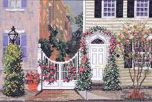 Click/tap for more details of Spring Splendor (cross stitch) by Barbara & Cheryl