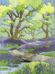 Click for more details of Spring Walk (long-stitch) by Rose Swalwell