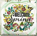Click for more details of Spring Wreath (cross stitch) by Tiny Modernist