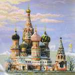 Click for more details of St. Basil's Cathedral (cross stitch) by Riolis