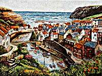 Click for more details of Staithes (cross stitch) by maia